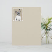 Rat Terrier Painting - Niedliche Original Dog Art (Stehend Vorderseite)