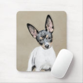 Rat Terrier Painting - Niedliche Original Dog Art Mousepad (Mit Mouse)