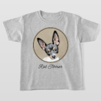 Rat Terrier Painting - Niedliche Original Dog Art