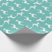 Rat Terrier Puppy Dog Geschenkpapier (Ecke)