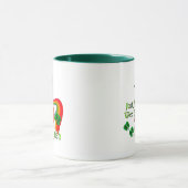 Rat Terrier St Patricks Tasse (Zentrum)