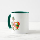 Rat Terrier St Patricks Tasse (Vorderseite Links)
