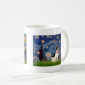 Rat Terrier - Starry Night Kaffeetasse (VorderseiteRechts)