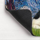 Rat Terrier - Sternennacht Mousepad (Ecke)