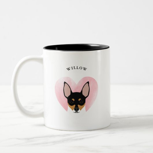 Rat Terrier Tasse (Links)