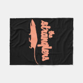 Rat The Stranglers Fleecedecke (Vorderseite (Horizontal))