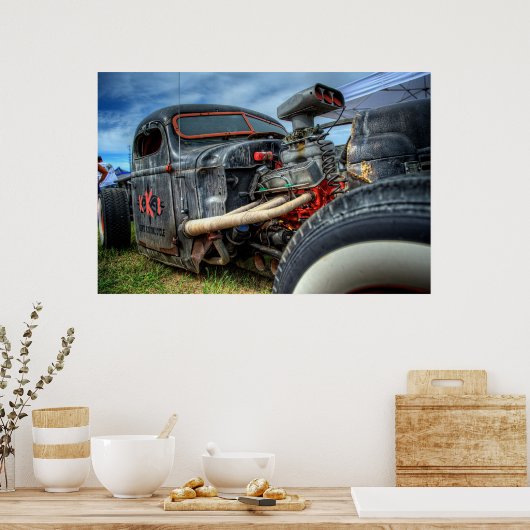 Rat Truck Poster (Küche)
