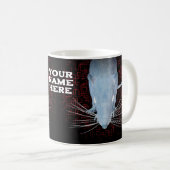 Rat und Labyrinth. Gestalted Kaffeetasse (VorderseiteRechts)
