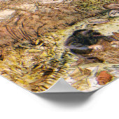 Rat und Mole haben einen Picnic - Arthur Rackham Poster (Ecke)