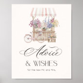 Rat und Wünsche Frisch vom Markt Elegant Poster (Vorne)