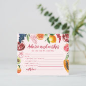 Rat und Wünsche Früchte Vom Markt Hochzeit (Stehend Vorderseite)