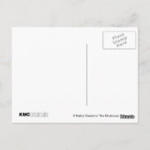 Rat unter Mushroom Postcard Postkarte (Rückseite)