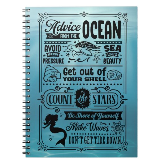 Rat vom Meer Notizblock (Vorderseite)