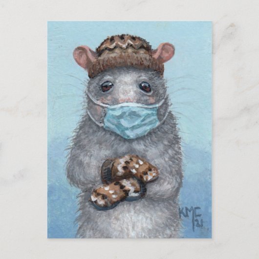 Rat von Bernie Sanders hat Postkarte (Vorderseite)