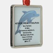 Rat von einem Dolphin-Ornament Ornament Aus Metall (Rechts)