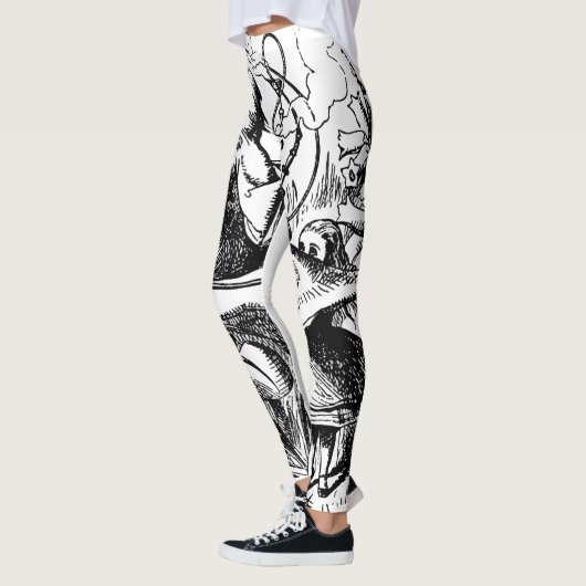 Rat von einer Raupe Leggings (Links)