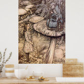 'Rat von einer Raupe'! Poster (Küche)