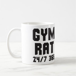 Rat von Gym - 24/7 365 - Bodybuilding Kaffeetasse
