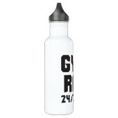 Rat von Gym - 24/7 365 - Bodybuilding Trinkflasche (Links)