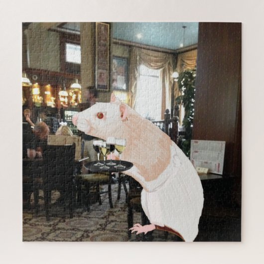 Rat Waiter surreal Puzzle (Vertikal)