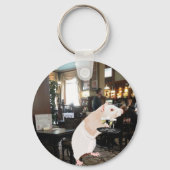 Rat Waiter surreal Schlüsselanhänger (Rückseite)