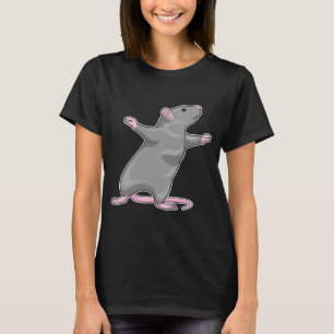 Rat Yoga-Fitness T-Shirt