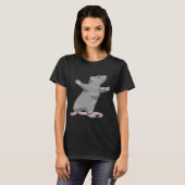 Rat Yoga-Fitness T-Shirt (Vorne ganz)