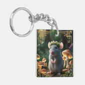 Rat Zodiac Sign Schlüsselanhänger (Vorderseite links)