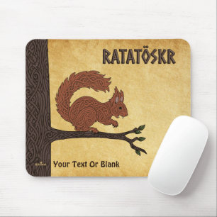 Ratatöskr, nordisches/Wiking-Eichhörnchen Mousepad