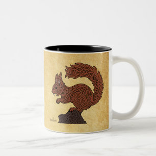 Ratatöskr, nordisches/Wiking-Eichhörnchen Zweifarbige Tasse