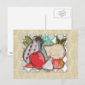 Ratatouille Kitchen - Bestandteile - Postkarte (Vorne/Hinten)