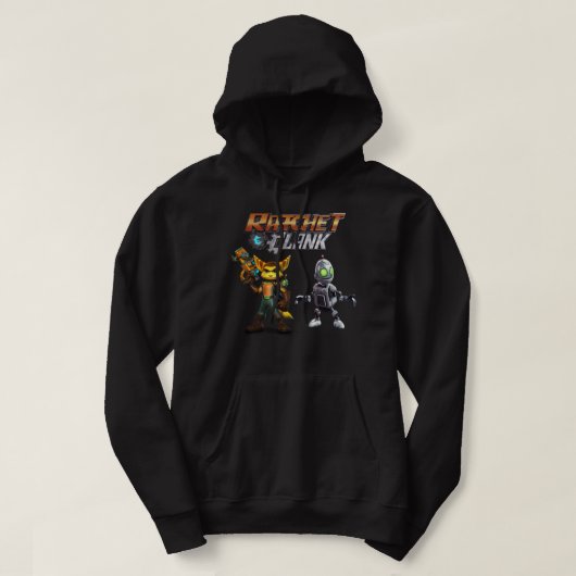 Ratchet und klassisches T-Shirt Hoodie (Design vorne)