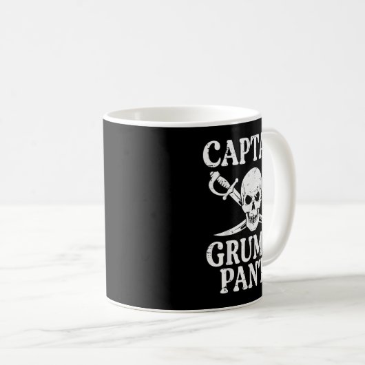 Rate Captain Mpy Pants Funny Humor Quote Men Women Kaffeetasse (VorderseiteRechts)