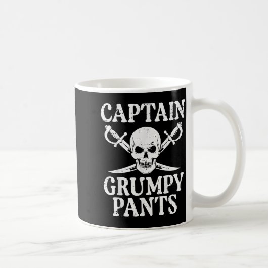 Rate Captain Mpy Pants Funny Humor Quote Men Women Kaffeetasse (Rechts)