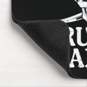 Rate Captain Mpy Pants Funny Humor Quote Men Women Mousepad (Ecke)