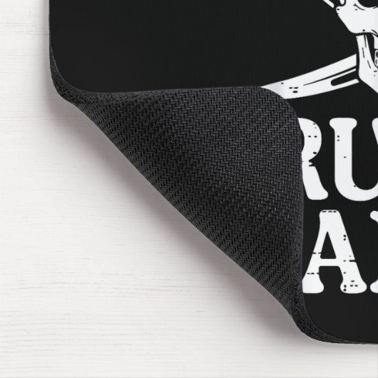 Rate Captain Mpy Pants Funny Humor Quote Men Women Mousepad (Ecke)