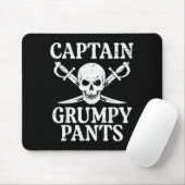 Rate Captain Mpy Pants Funny Humor Quote Men Women Mousepad (Mit Mouse)