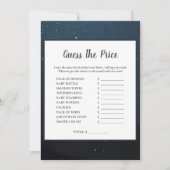 Rate das Price Baby Duschspiel Einladung (Vorderseite)