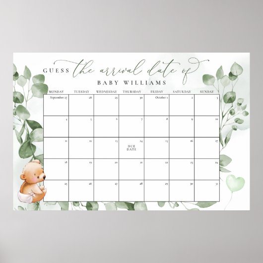 Rate den Fälligkeitskalengebläse Poster (Vorne)