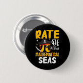 Rate des mathematischen Meeres - Pi-Symbol Mathema Button (Vorne & Hinten)