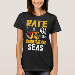 Rate des mathematischen Meeres - Pi-Symbol Mathema T-Shirt