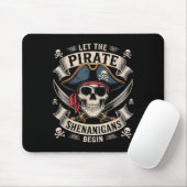 Rate Halloween Skull Ließ die Rate Shenanigans beg Mousepad (Mit Mouse)