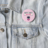 Rate Limit erreicht lustiger AI-Pixel-Button Button (Beispiel)