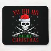 Rate Lover Matching Santa Yo Ho Ho Rate Merry Chri Mousepad (Vorne)