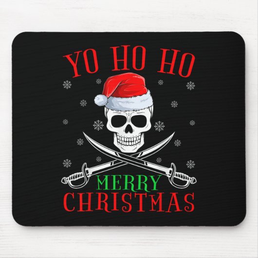 Rate Lover Matching Santa Yo Ho Ho Rate Merry Chri Mousepad (Vorne)
