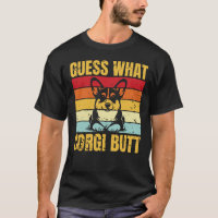 Rate mal? Corgi-Hintern Lustiges Corgi-Fan-Shirt