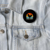 Rate Mal_ Hühnerhintern! Bauernhofwitz Lustige Hüh Button (Beispiel)