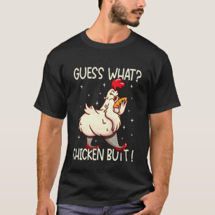 Rate mal Hühnerhintern, Hilarischer Wortwitz Lusti T-Shirt