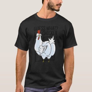 Rate mal Hühnerhintern lustiger sarkastischer Hühn T-Shirt