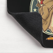 Rate mal Hühnerhintern Mousepad (Ecke)